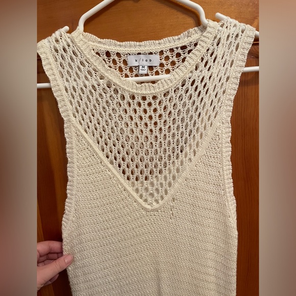 k/lab crochet fringe dress - Picture 2 of 5